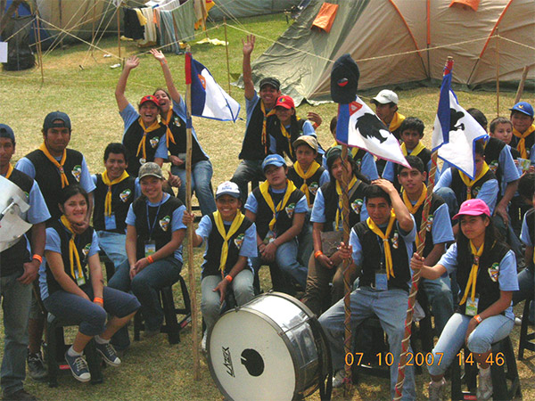 Aqui estamos en el 1er Campori Nacional 2007
